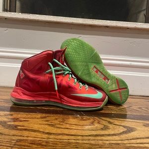Lebron 10 "Christmas" Size 9
